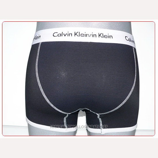 Boxer Calvin Klein Hombre 365 Blanco Negro